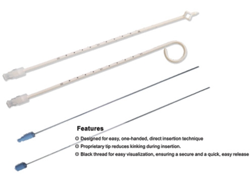 DRAINAGE CATHETER SET